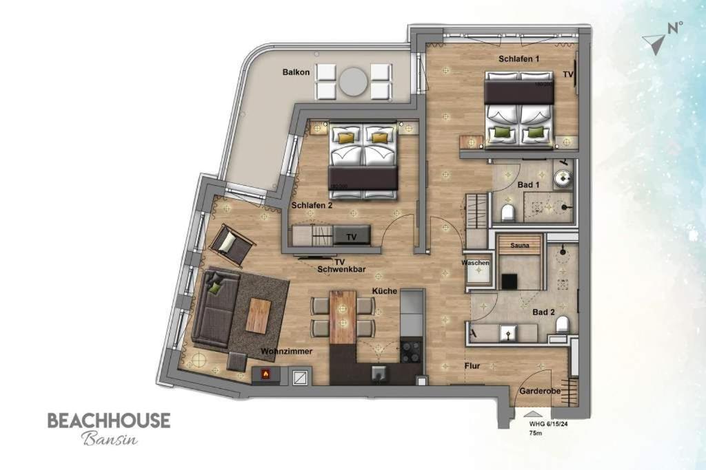 Beachhouse Bansin App 06 Heringsdorf  Extérieur photo